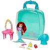 Disney Store Ufficiale Set da Gioco con Mini Bambola Ariel, La Sirenetta, Disney's Once Upon a Story, 9 Pezzi, Include Sebastian, Flounder e Accessori, Adatto dai 3 Anni+