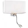 Ideal Lux HOTEL AP2 BIANCO Mod. 035949 Lampada Da Parete 2 Luci