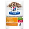 Hills HILL'S PD Prescription Diet Feline c/d Urinary Stress + Metabolic Pollo 85g bustina