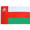 AZ FLAG Bandiera Oman 90x60 cm Omanita Poliestere 100D 2 Occhielli | Uso interno ed esterno bandiera decorativa عُمان doppie cuciture e bordi rinforzati con occhielli metallici
