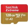 Sandisk Extreme Scheda MicroSDXC 128GB + Adattatore