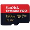Sandisk Extreme PRO Scheda MicroSDXC 128GB