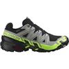 Salomon Scarpe running uomo Salomon Speedcross 6 GTX Black/Alloy/Green Gecko UK 7,5