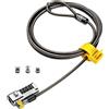 Kensington Lucchetto con combinazione ClickSafe 3-in-1 - Adatto a tutti i dispositivi con slot T-Bar standard, nano o Wedge, Lucchetto per laptop Dell, HP, Acer (K68105EU)