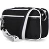 Nautica High Seas Camera Crossbody, Borsa a Tracolla Donna, Nero bilaterale