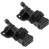 Partuto Getto Lavavetri No.8538130170 Spruzzatore Lavavetri Anteriore per Auto per Toyota RAV4 2006-2011 Nero