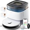 LEFANT M3 Robot Aspirapolvere Lavapavimenti con Mappatura, 12000Pa, Svuotamento Riempimento, Lavaggio e Asciugatura Automatici, Laser dTOF, Evitamento Degli Ostacoli PSD, Compatibile Wi-Fi 2.4G e 5G