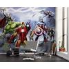 Komar Carta da parati fotografica in tessuto non tessuto, motivo: Avengers Ultimate Warriors - Dimensioni 300 x 250 cm - Carta da parati per cameretta dei bambini