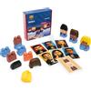 Miniland - EmoTeam - Gioco Emozionale per Bambini dai 2 Anni - Crea Giocatori di Calcio con Emozioni - Sviluppo Emozionale e Verbale - Compatibile con Emotiblocks - Licenza Ufficiale Barça
