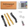 AmComponent - CONNETTORE SCHEDA MADRE DOCK di ricambio per SAMSUNG A7 2018 SM-A750F A750 FLAT CAVO RICARICA MAINFLEX