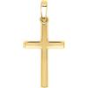My Gold Ciondolo a forma di croce (senza catena) Oro Giallo 375 (9 carati) 25 mm x 12 mm, catena, ciondolo, oro, croce regalo, A-02220-G601