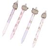 Grupo Erik Set Penne Cancellabili Blu Pusheen Cat - Set Cancelleria 4 Penne Gel Blu a Scatto con Gomma | Pusheen Cancelleria Gadget: Regalo Bambina 7 Anni