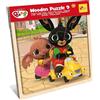 LINDT - LISCIANIGIOCHI Lisciani Bing Wooden Puzzle 9 Pezzi in Legno