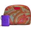 Etro Accessori TROUSSE TONDA MEDIA ACQUA FUCSIA