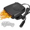 Showvigor Riscaldatore per Auto 12V - 150W Stufetta per Auto Portatile con Riscaldamento, Raffreddamento e Purificazione dell'Aria, Sbrinatore Parabrezza Auto Rapido Tramite Accendisigari