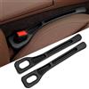 DMHYZTE Car Seat Gap Filler Organizer, 2 Pezzi Riempitivo per Sedili Auto, Organizer per Spazio Auto, Vehicle-Mounted Gap Leak Proof Filling Strip, Spazio Auto Filler Universale (Nero)