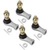 Mabutingti Set di Testine di Sterzo per Yama-ha Grizzly 350 400 450 Kodiak 400 450 Bruin 250 350 Big Bear 250 400 Wolverine 350 450