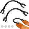 Udbrud 2 Pezzi Connettore per Punte da Sci per Bambini, Portatile Aiuto per L'Allenamento di Sci Trainer Connettore Punta da Sci Per Punta Da Snowboard Per Bambini Principianti