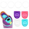BOXOB 4pz Guarnizioni di Tenuta Bottiglie e 4pz Tappi di Ricambio per Tappi Owala Freesip, Accessori Tenuta in Silicone Senza BPA per Owala Freesip 19/24/32/40oz (Colore 2)