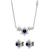 EMPORIO ARMANI 3 Collana e orecchini in argento sterling da donna, set