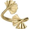 Emporio Armani EGS32607105.5 Anello da donna in ottone dorato