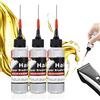 YANINEE 3 pezzi olio per rasoio, tagliacapelli, olio antiruggine, olio per trimmer inodore e antiattrito (60 ml)