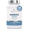 Bandini® Magnesio Citrato 1480mg di cui 440mg di Magnesio Elementare, | 240 Capsule (4 Mesi) - Integratore per Metabolismo Energetico, Muscoli, Stanchezza e Affaticamento, Equilibrio Elettrolitico