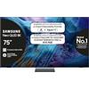 SAMSUNG Smart TV 75'' QE75QN990FTXZT Neo QLED 8K Mini LED, NQ8 AI Gen3 Processor, 8K AI Upscaling Pro, Wireless One Connect, Dolby Atmos & OTS Pro, Infinity Air, 2025