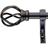 Decopolitan - Bastone per tende, in bronzo antico, 60 a 100 cm