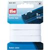 Prym 904801 - Nastro in Cotone, 5 m, 10 mm, Colore: Bianco