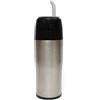 Mate Green Yerbomos 2.0 nero 350 ML for Yerba Mate Tee 350 ML ● un accessorio portatile per Yerba Mate ● funziona come un thermos con una bottiglia d'acqua e mantiene l'acqua ● nero/argento