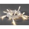 Konstsmide 1408-103 / Catena di luci LED / 20 diodi bianco caldi/a batteria sino a 30h / cavo trasparente