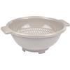 Homéa, Scolapasta plastica D25 x H10 cm, tortora