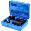 BRILLIANT TOOLS BT024605 Serie di adattatori per avvitatore a impulsi, 6 pz, 1/4 + 3/8 + 1/2 + 3/4 [Powered by KS TOOLS]