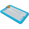 Fiskars Taglierina per Bambini dai 6 Anni in Su, Taglierina Sicura per Tagli Dritti, Lama Nascosta, 29,2 x 17,8 cm, Blu/Argento/Giallo, 1082504