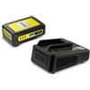 Karcher Kit Battery 2,5 Ah + Caricabatterie Rapido per Macchine Karcher 18V