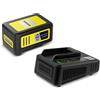 Karcher Kit Battery 5,0 Ah + Caricabatterie Rapido per Macchine Karcher 18V