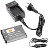 DSTE EN-EL19 Batteria + Caricabatteria per Nikon Coolpix S100 S2500 S3200 S3500 S4200