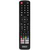 WEB world electronic business Telecomando Universale compatibile con Smart TV HISENSE TV LCD e LED con pulsanti Netflix, Prime Video, Google Play - RM-L1285+ - Nero