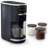 Moulinex Dolci, Gelatiera con 10 Programmi per Gelato, Sorbetto, Yogurt, Cocktail e Tanto Altro, Capacità Fino a 1,4L, con Tecnologia 1-Step Perfector, Pulizia Automatica, Colore Black Knight, MJ6038