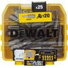 DeWalt, Set di punte 25 x T20 25 mm, DT7961