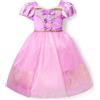 Disney Store Official, Costume Bimbi Rapunzel, Rapunzel - L'Intreccio della Torre, Abito Viola da Principessa per Feste, Giochi di Ruolo e Halloween, 5-6 Anni