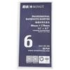 PCCB MINGT 50Pcs Taglia 6 Professionale Banconote Protettivo Maniche di Plastica di Carta Monete OPP Protector Sleeve Borse per La Raccolta di Monete Forniture