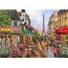 AveJoys Puzzle per adulti 1000 pezzi Parigi vista strada 70 x 50 cm puzzle per adulti gioco educativo sfida giocattolo 1000 pezzi puzzle per adulti bambini