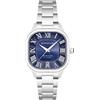 Thomas Earnshaw Coussin ES-8284 - Orologio automatico da uomo, 39 mm, con cinturino in pelle, Lapislazzuli., Classico