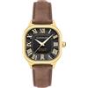 Thomas Earnshaw Coussin ES-8284 - Orologio automatico da uomo, 39 mm, con cinturino in vera pelle, Multi, Coussin Automatico