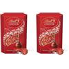 Lindt LINDOR Praline di Cioccolato al Latte, 16 Cioccolatini, in confezione 200g (Confezione da 2)