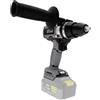 Rodcraft Trapano avvitatore a percussione a batteria RC9042, fino a 13 mm, 500-2000 giri/min, luce LED, senza batteria, senza caricatore, in cartone, con impugnatura morbida e impugnatura laterale.