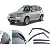 AC WOW 4 deflettori antivento per BMW X3 (E83) 2003 2004 2005 2006 2007 2008 2009 2010
