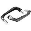 Tomotato Paraleve Moto, Universale 7/8 Pollici in Lega di Alluminio Manubrio Freno Frizione Protezione Mano Leva Moto(Argento)